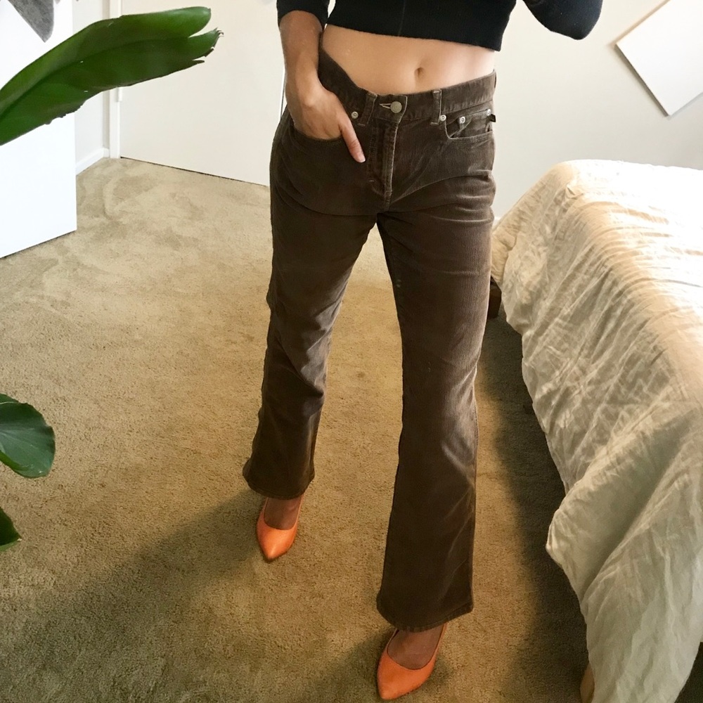 Ralph Lauren Polo Jeans brown corduroys